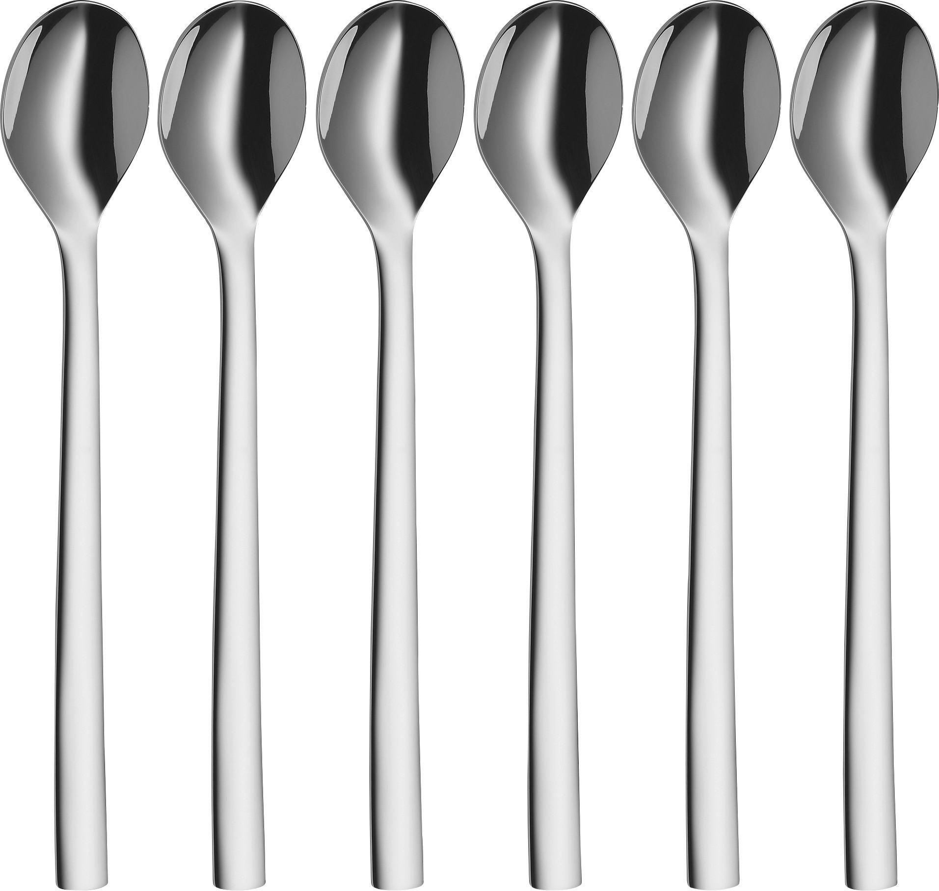 SADA LŽIC 6 ks - barvy nerez oceli, Basics, kov (19cm) - WMF