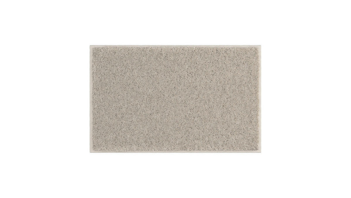 BADEMATTE Beige 50/80 cm  - Beige, Basics, Kunststoff/Textil (50/80cm) - Grund