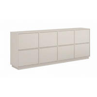 SIDEBOARD Japandi 220,5/82,5/41,5 cm  - Kaschmir, Design, Holzwerkstoff (220,5/82,5/41,5cm) - MID.YOU