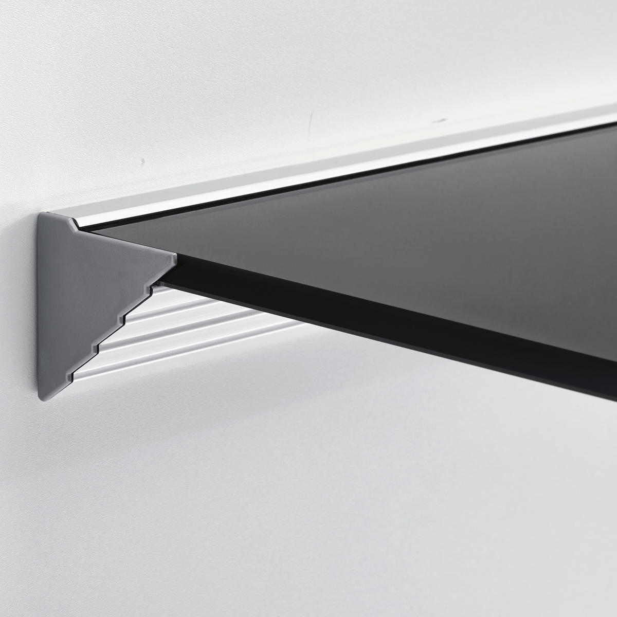 Profil De Perete - culoare aluminiu, Basics, metal (90cm)