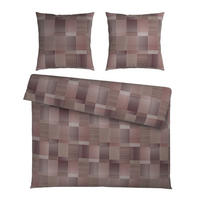 BETTWÄSCHE Flanell 200/200 cm  - Rot, Textil (200/200cm) - Novel