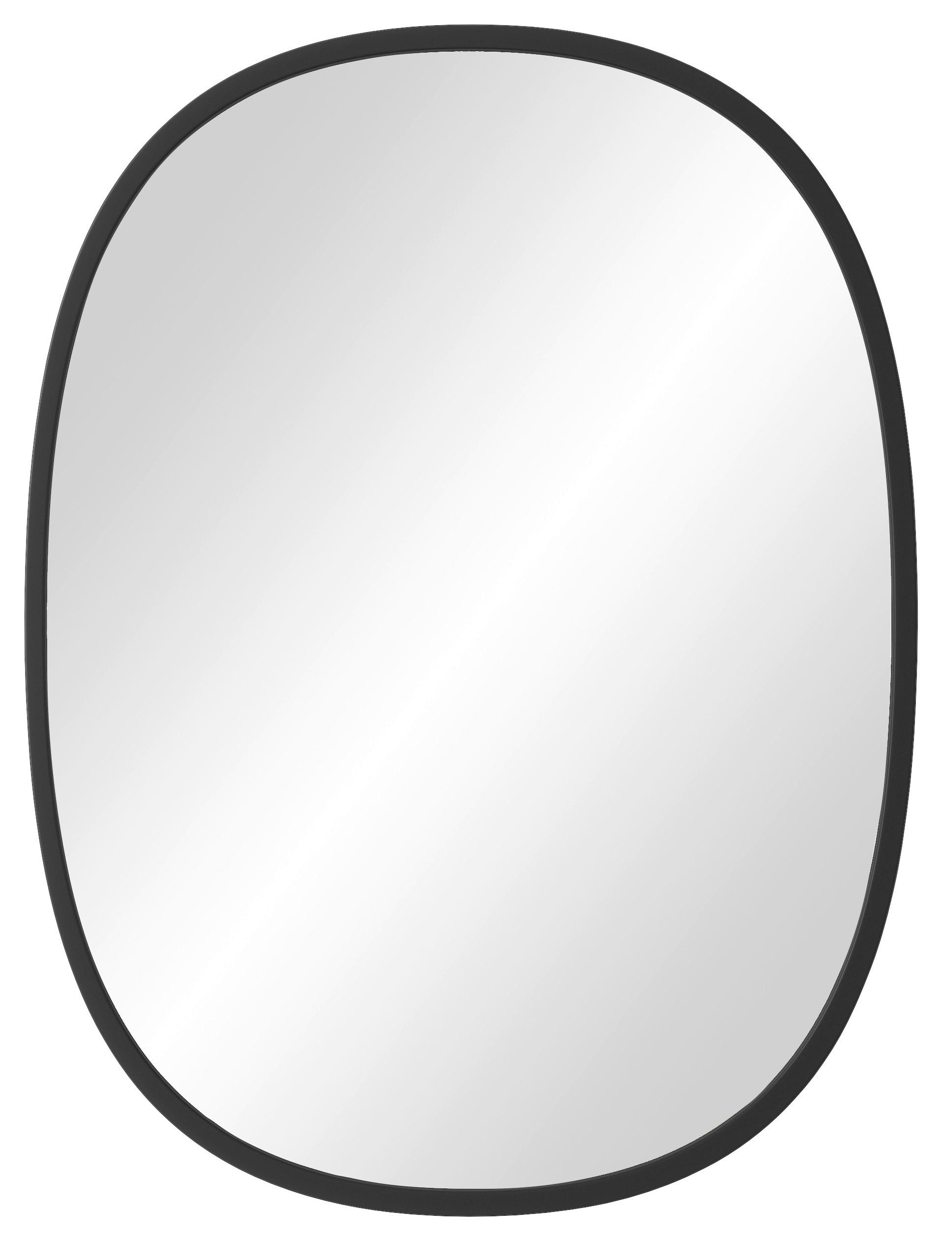 WANDSPIEGEL 43/61/3 cm    in rechteckig  - Schwarz, Design, Glas/Kunststoff (43/61/3cm) - Umbra