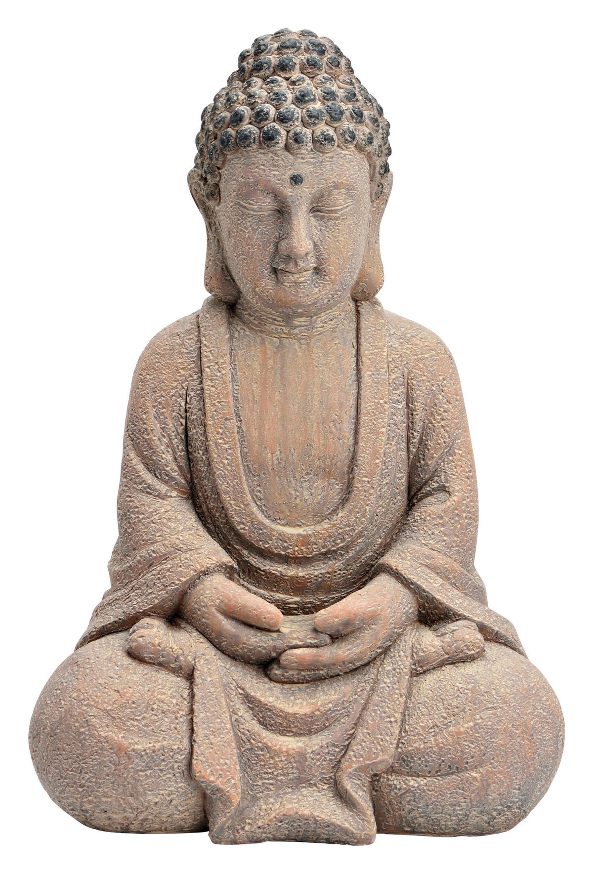 BUDDHA 32/24/47 cm  - Braun, Design, Stein (32/24/47cm)