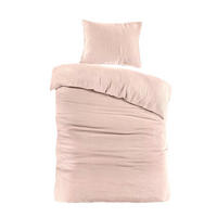 BETTWÄSCHESET Musselin 160/210 cm  100 cm/65 cm  - Beige, Basics, Textil (160/210cm) - Esposa