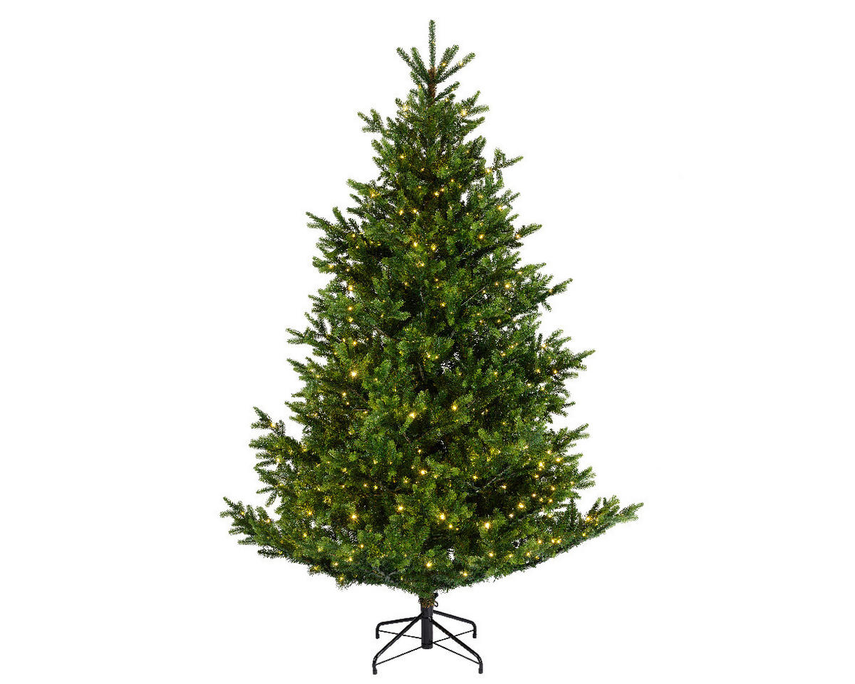 WEIHNACHTSBAUM 180 cm  - Grün, Basics, Kunststoff/Metall (130/180cm) - X-Mas