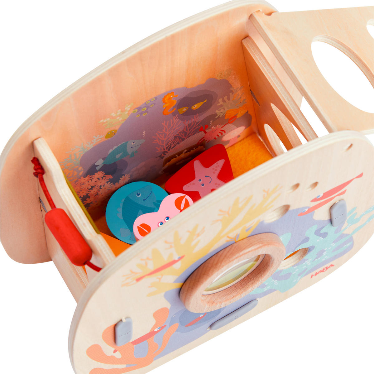 MOTORIKSPIEL - Multicolor, Basics, Holz (20/10/19,5cm) - Haba