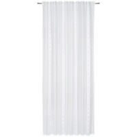 FERTIGVORHANG transparent  - Weiß, KONVENTIONELL, Textil (135/245cm) - Esposa
