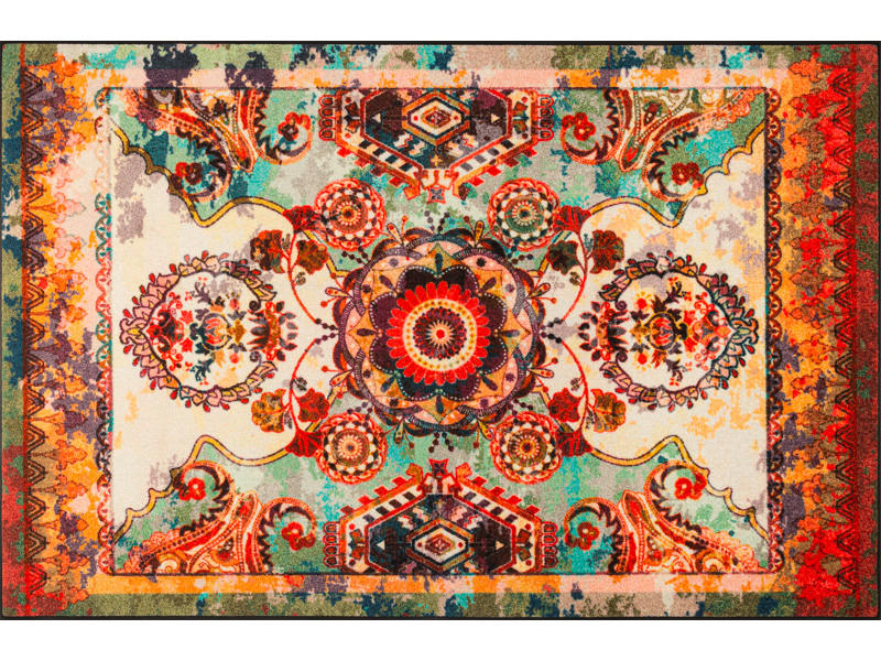 FLACHWEBETEPPICH 115/175 cm wash+dry Multicolor  - Multicolor, LIFESTYLE, Kunststoff/Textil (115/175cm) - wash+dry