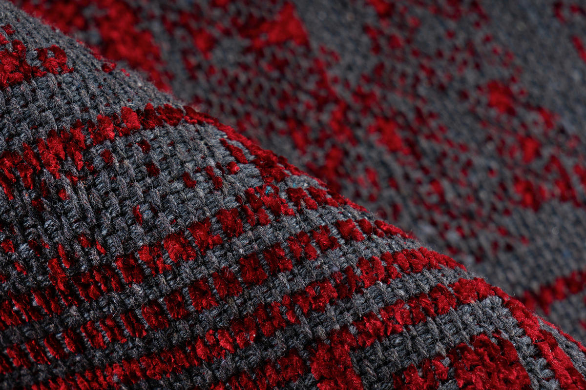 FLATVÄVD MATTA 120/170 cm Kalea  - röd, Basics, textil (120/170cm) - Kayoom