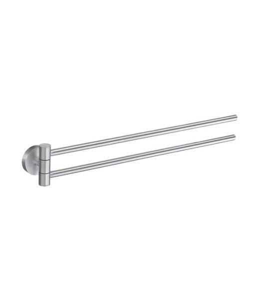 HANDTUCHSTANGE 44/4,8/2,5 cm  - Chromfarben, Basics, Metall (44/4,8/2,5cm)