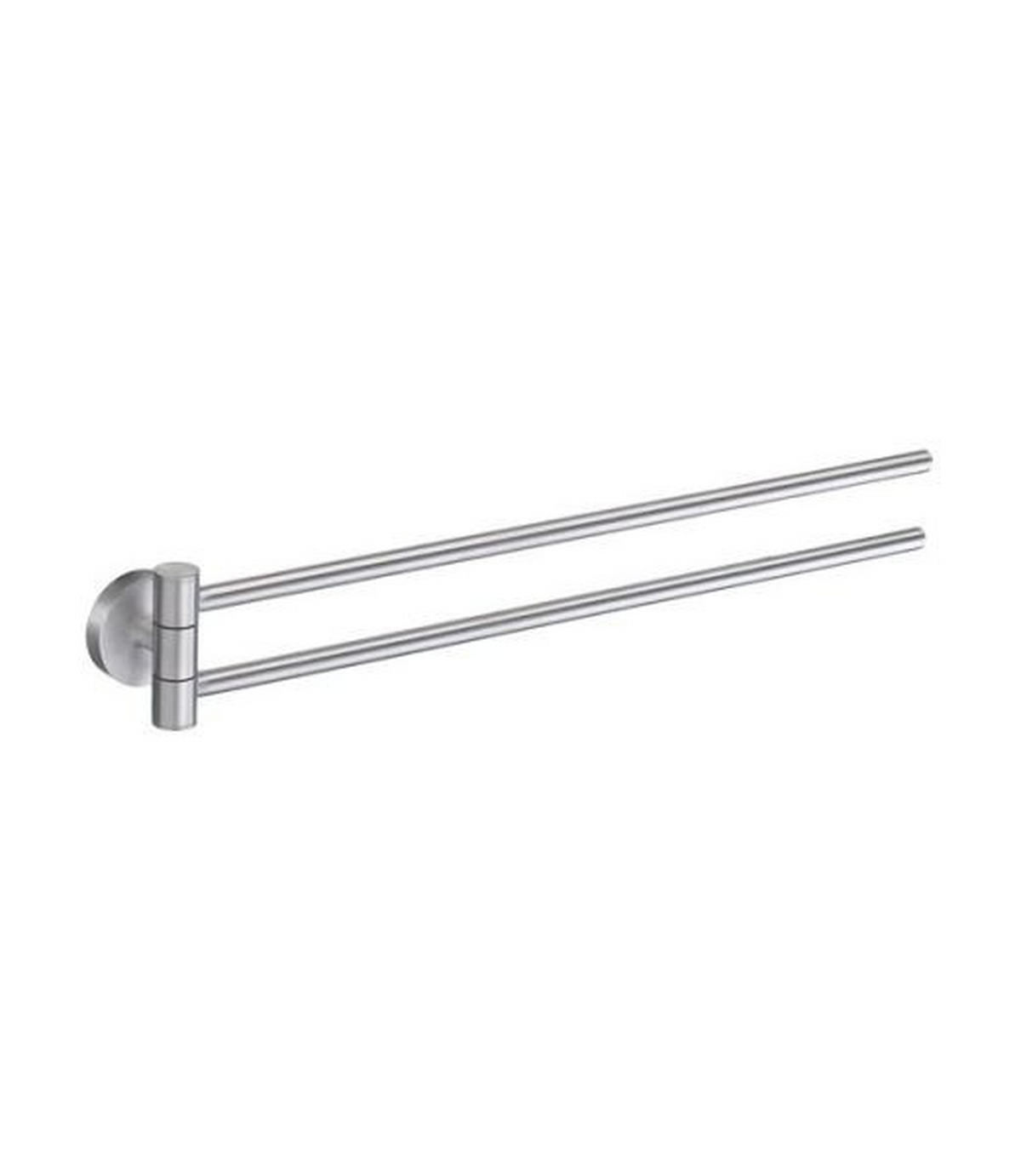 HANDTUCHSTANGE 44/4,8/2,5 cm  - Chromfarben, Basics, Metall (44/4,8/2,5cm)