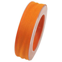 GESCHENKBAND  - Orange, Basics, Kunststoff (2,5cm)