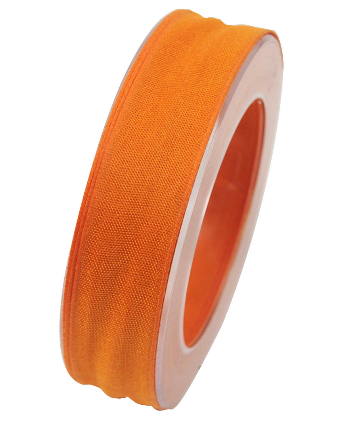 GESCHENKBAND  - Orange, Basics, Kunststoff (2,5cm)