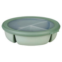 BENTO BOX  - šalvějově zelená/průhledné, Konvenční, plast (23/6cm) - Mepal