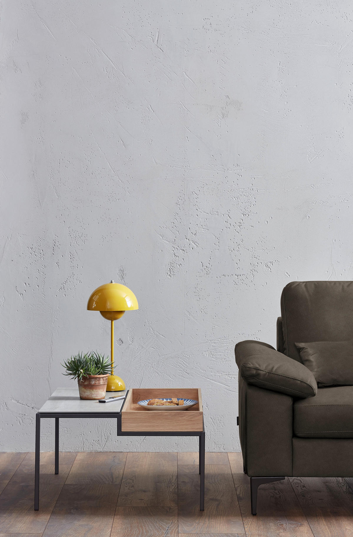 3-SITZER-SOFA  in Echtleder Dunkelbraun   - Dunkelbraun/Schwarz, Design, Leder/Metall (224/86/97cm) - Schöner Wohnen