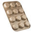 MUFFINFORM - Goldfarben, Metall (38,5/26,5/3cm)
