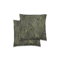 ZIERKISSENSET 2-teilig 48/48 cm  - Grün, Basics, Textil (48/48cm)