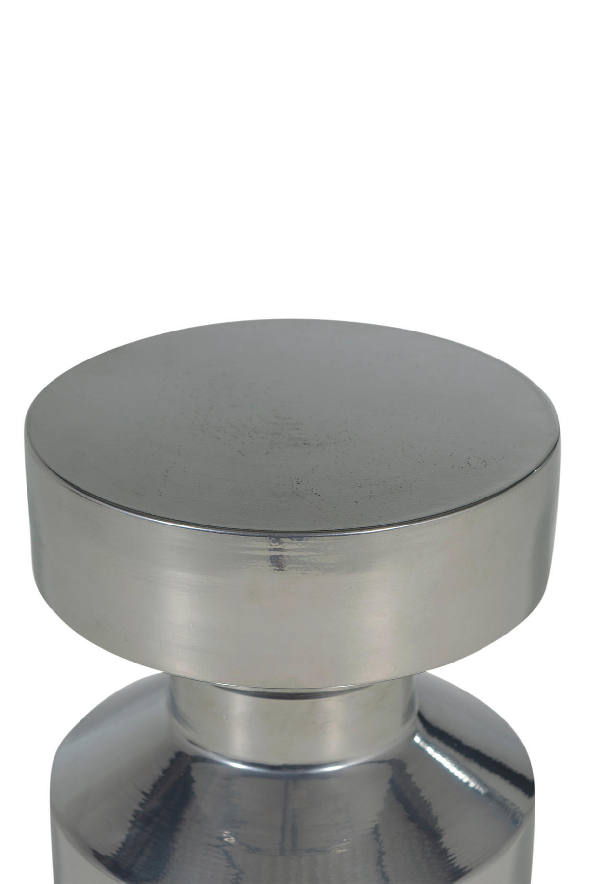 BEISTELLTISCH 30/30/47 cm Ferry Chromfarben rund  - Chromfarben, Design, Metall (30/30/47cm) - Livetastic