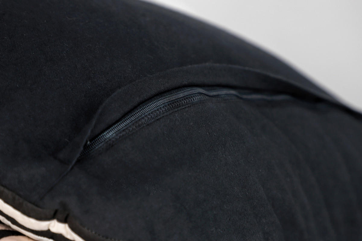 KISSENHÜLLE SW-ARCS 40/60 cm  - Anthrazit/Schwarz, Design, Textil (40/60cm) - Schöner Wohnen