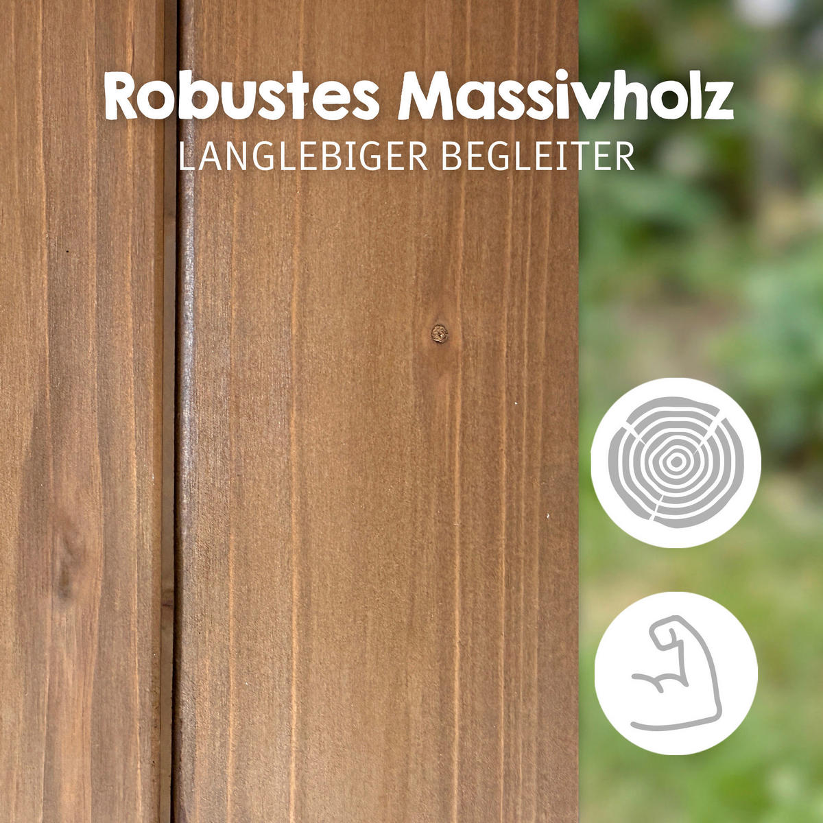 WASSERSPIELTISCH  - Teakfarben, Basics, Holz/Kunststoff (38,5/50/31,8cm) - Roba
