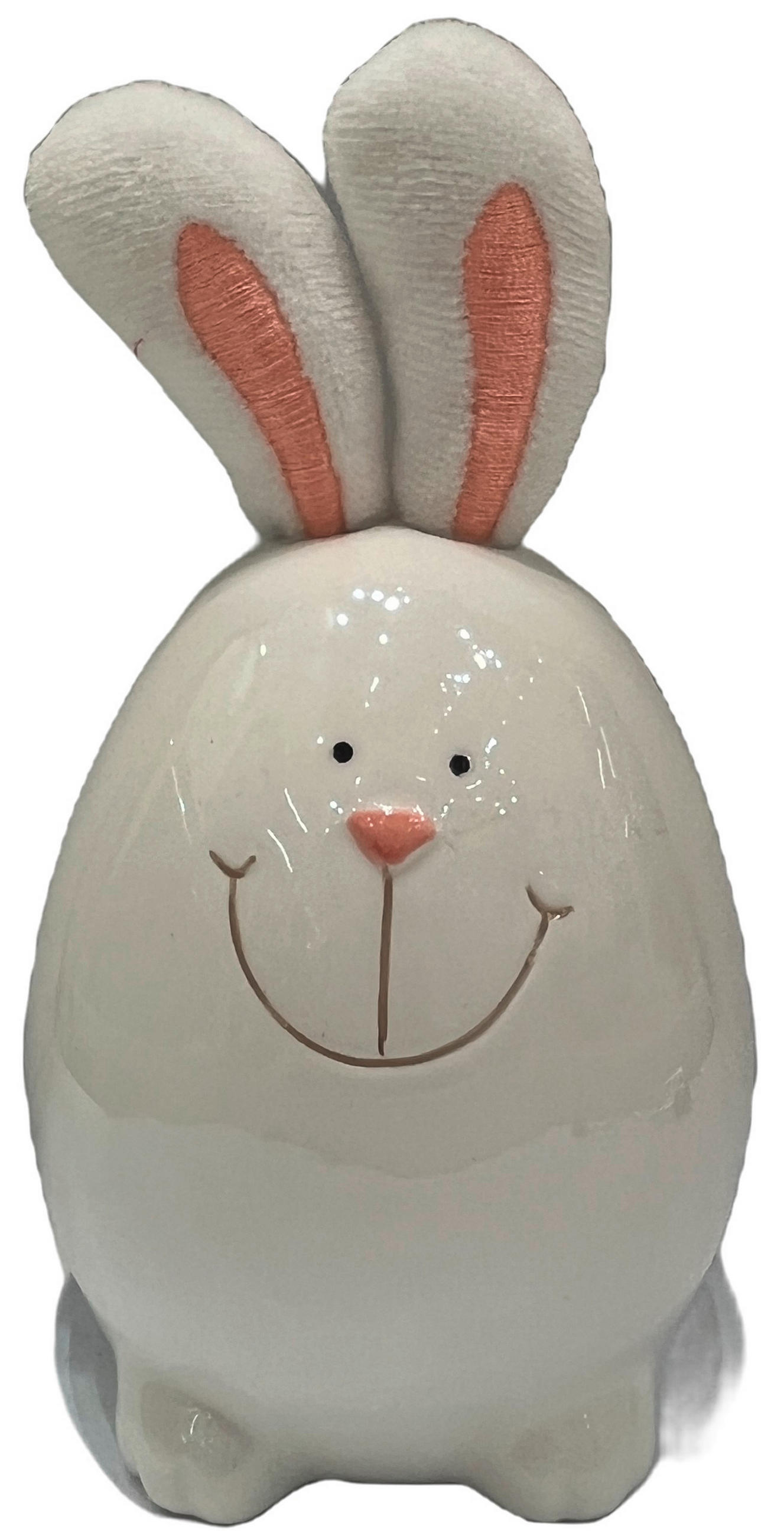 DEKOHASE - Weiß, LIFESTYLE, Keramik (8,2/15,8/7,8cm)