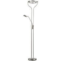 LED-DECKENFLUTER 36/47/180 cm    - Nickelfarben, Design, Metall (36/47/180cm) - Fischer & Honsel