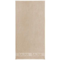 SAUNATUCH BONITA Taupe  - Taupe, KONVENTIONELL, Textil (90/180cm) - Bio:Vio