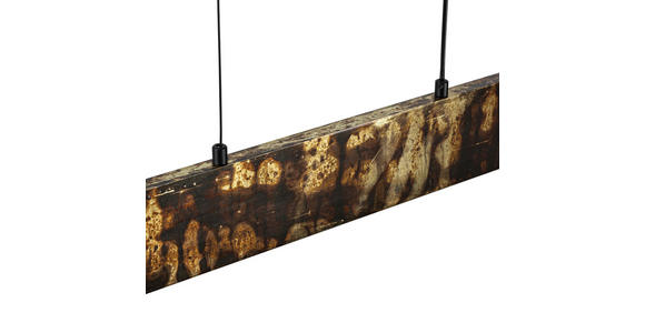 LED-HÄNGELEUCHTE Oxira 110/7/120 cm  - Multicolor/Schwarz, Design, Kunststoff/Metall (110/7/120cm) - Dieter Knoll