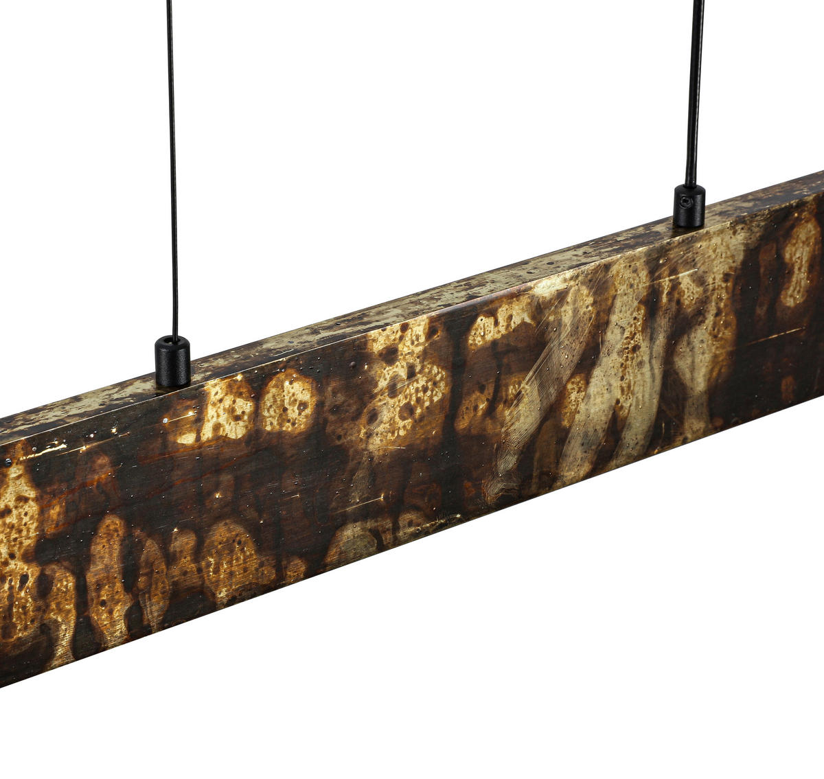 LED-HÄNGELEUCHTE Oxira 110/7/120 cm  - Multicolor/Schwarz, Design, Kunststoff/Metall (110/7/120cm) - Dieter Knoll