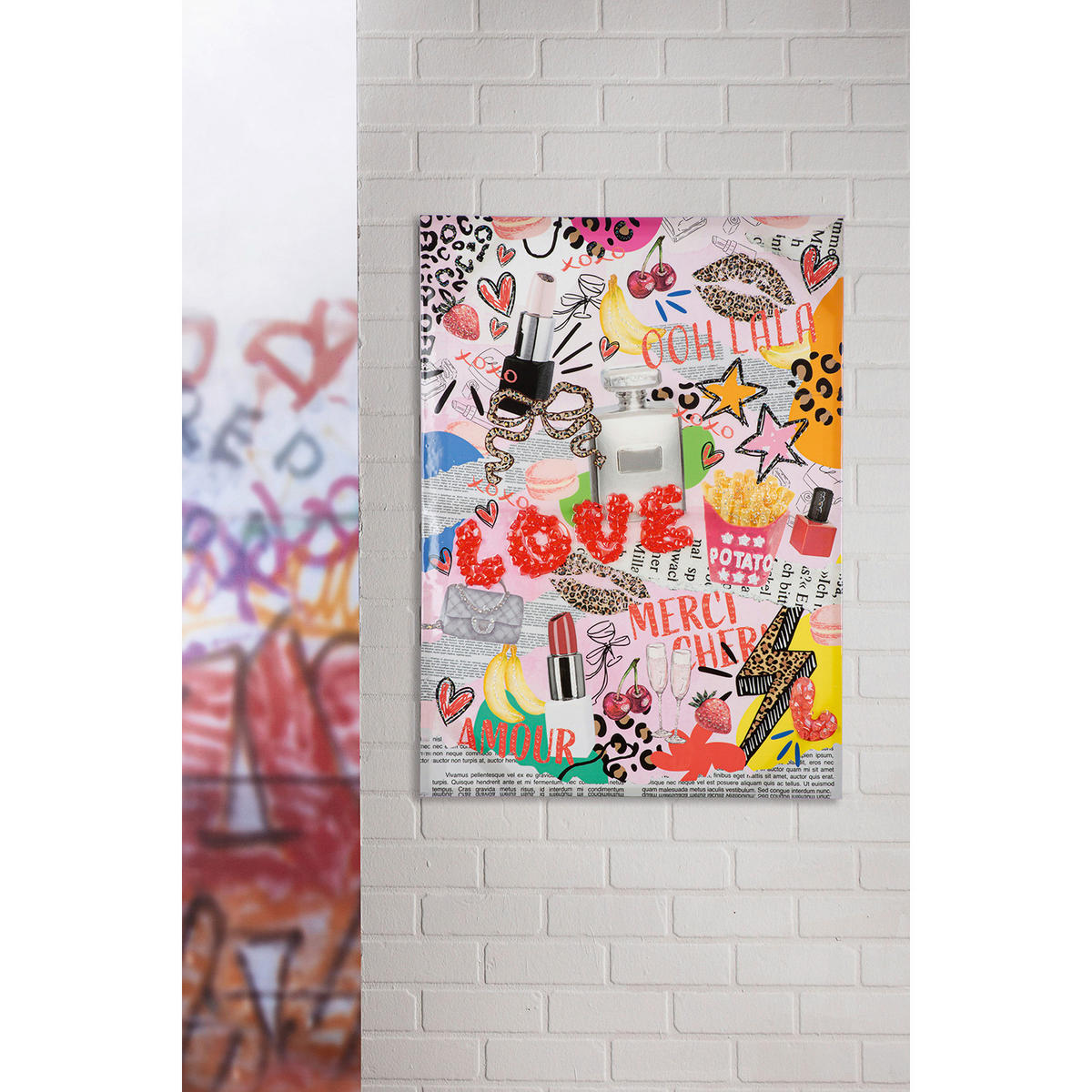LEINWANDBILD Essen & Trinken 80/110/5 cm  - Multicolor, Basics, Textil (80/110/5cm)