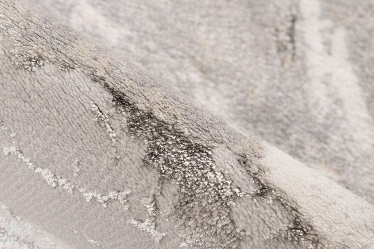 SZŐNYEG   - ezüstszínű, Basics, textil (120/170cm)