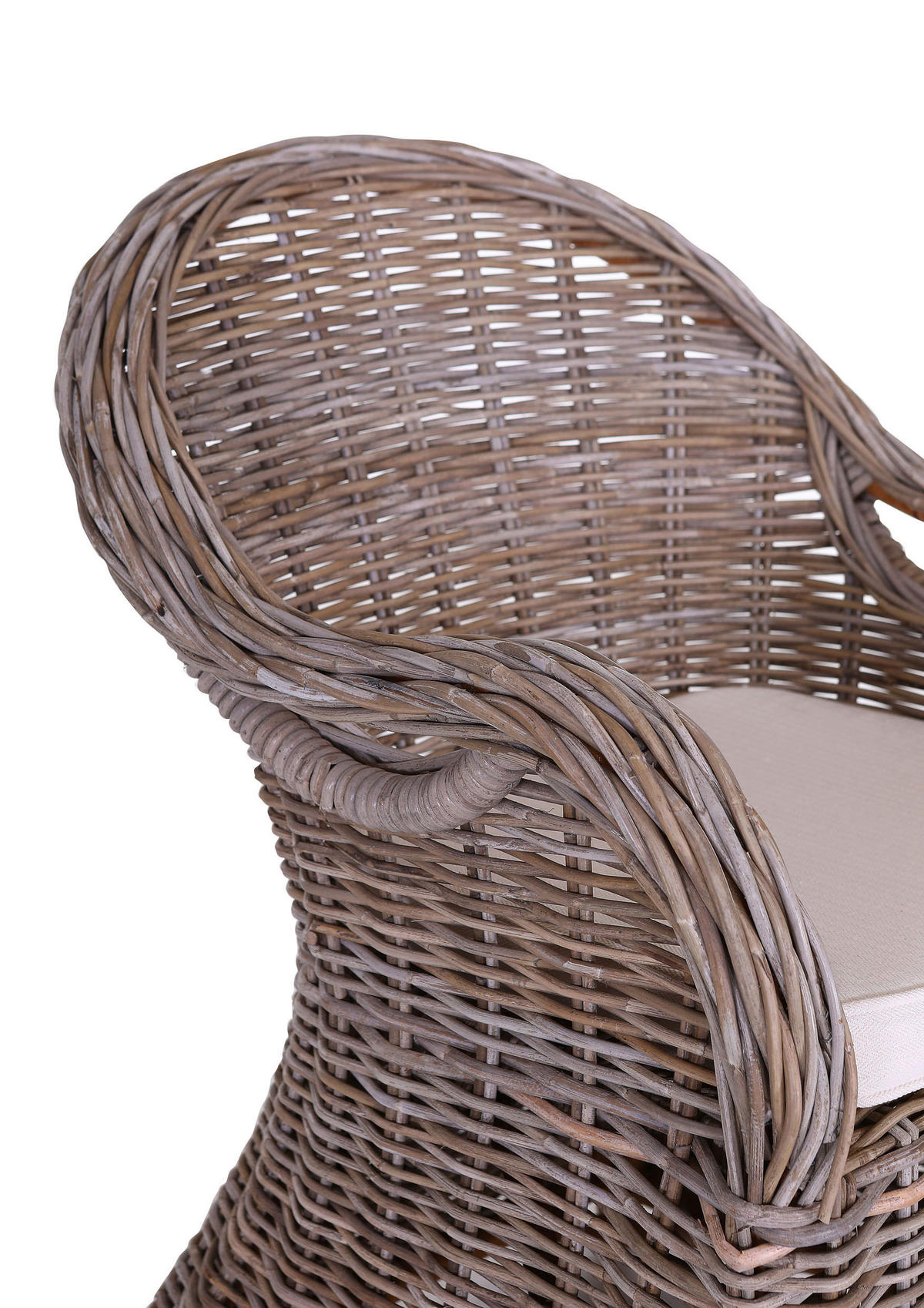 SESSEL Beachclub Grau    - Grau, LIFESTYLE, Holz (64/88/67cm) - Landscape