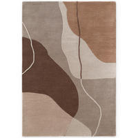 WOLLTEPPICH 120/170 cm Kollektion 1876 Muse Braun, Creme rechteckig  - Creme/Braun, Basics, Textil (120/170cm) - Villeroy & Boch