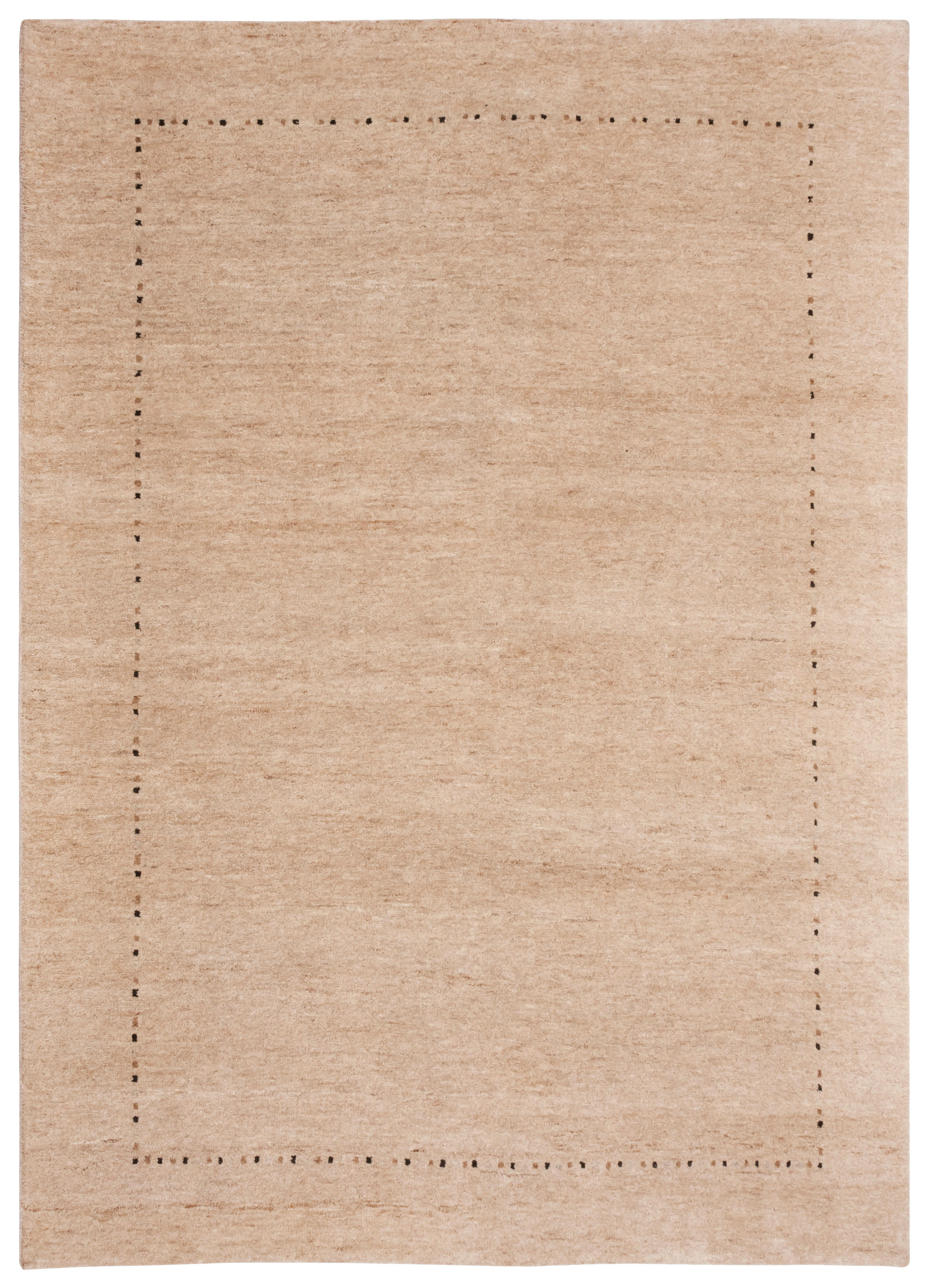 WOLLTEPPICH - Sandfarben, Design, Textil (120/180cm) - Cazaris