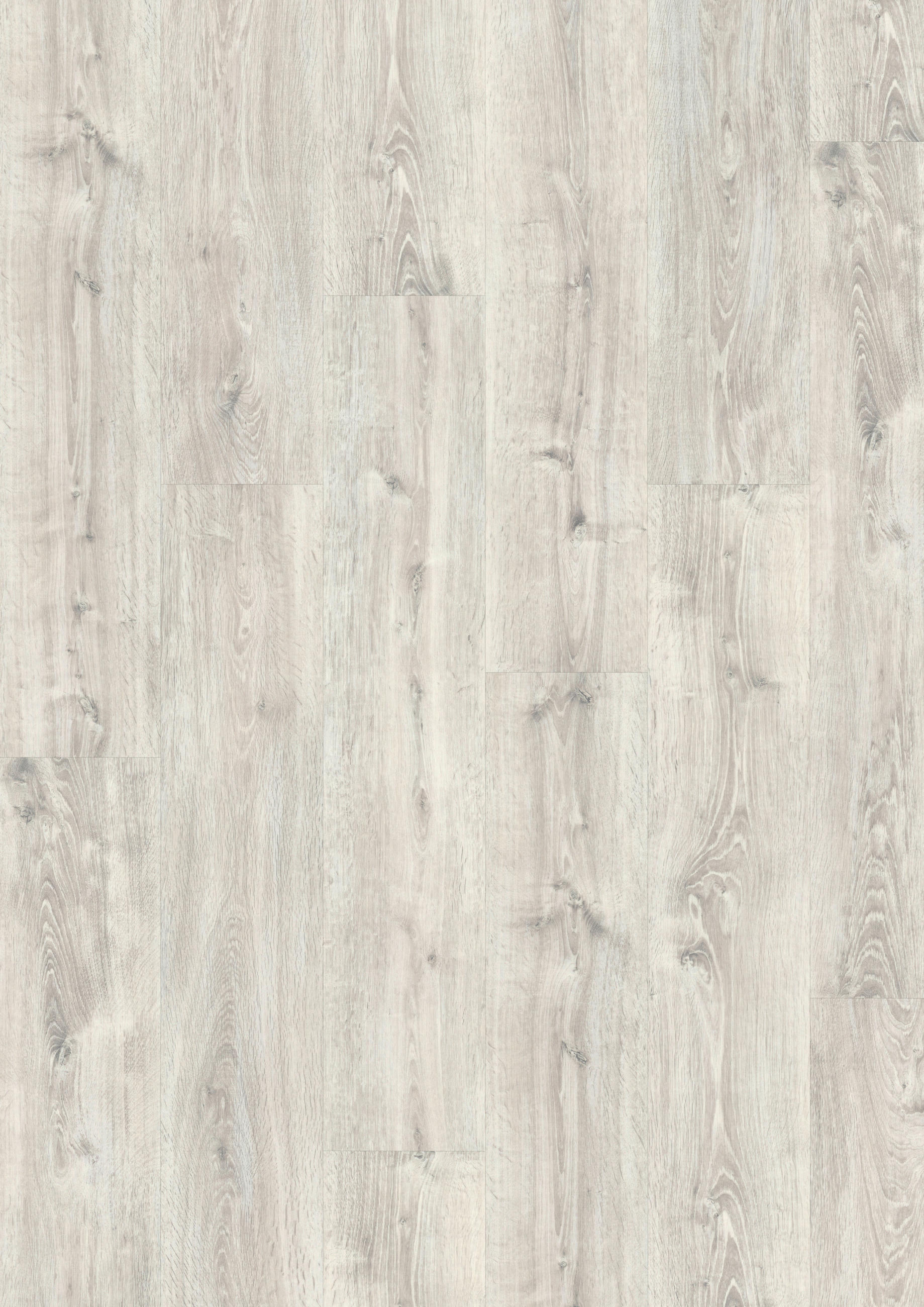 DESIGNBODEN Waltham Eiche weiß EGGER Aquadura+  - Eichefarben/Weiß, KONVENTIONELL, Holzwerkstoff (129.2/24.6/0.75cm) - Egger Holzwerkstoffe