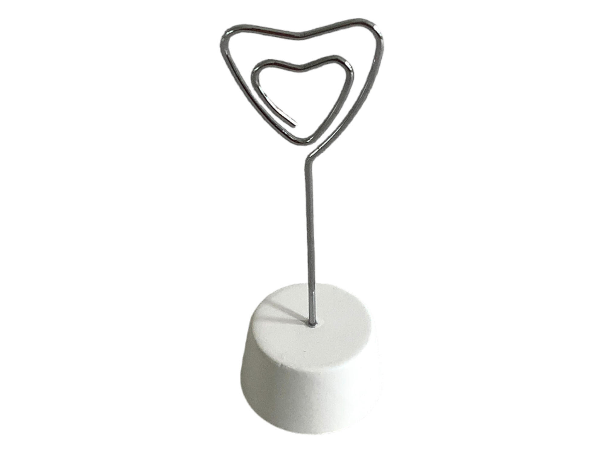 MENÜKARTENHALTER    - Weiß, Basics, Kunststoff (3,5/10cm)