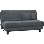 SCHLAFSOFA Flachgewebe Blau  - Blau/Schwarz, Design, Textil/Metall (160/85/100cm) - Carryhome