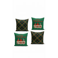KISSENBEZUG-SET 43/43 cm  - Multicolor, Basics, Textil (43/43cm) - X-Mas