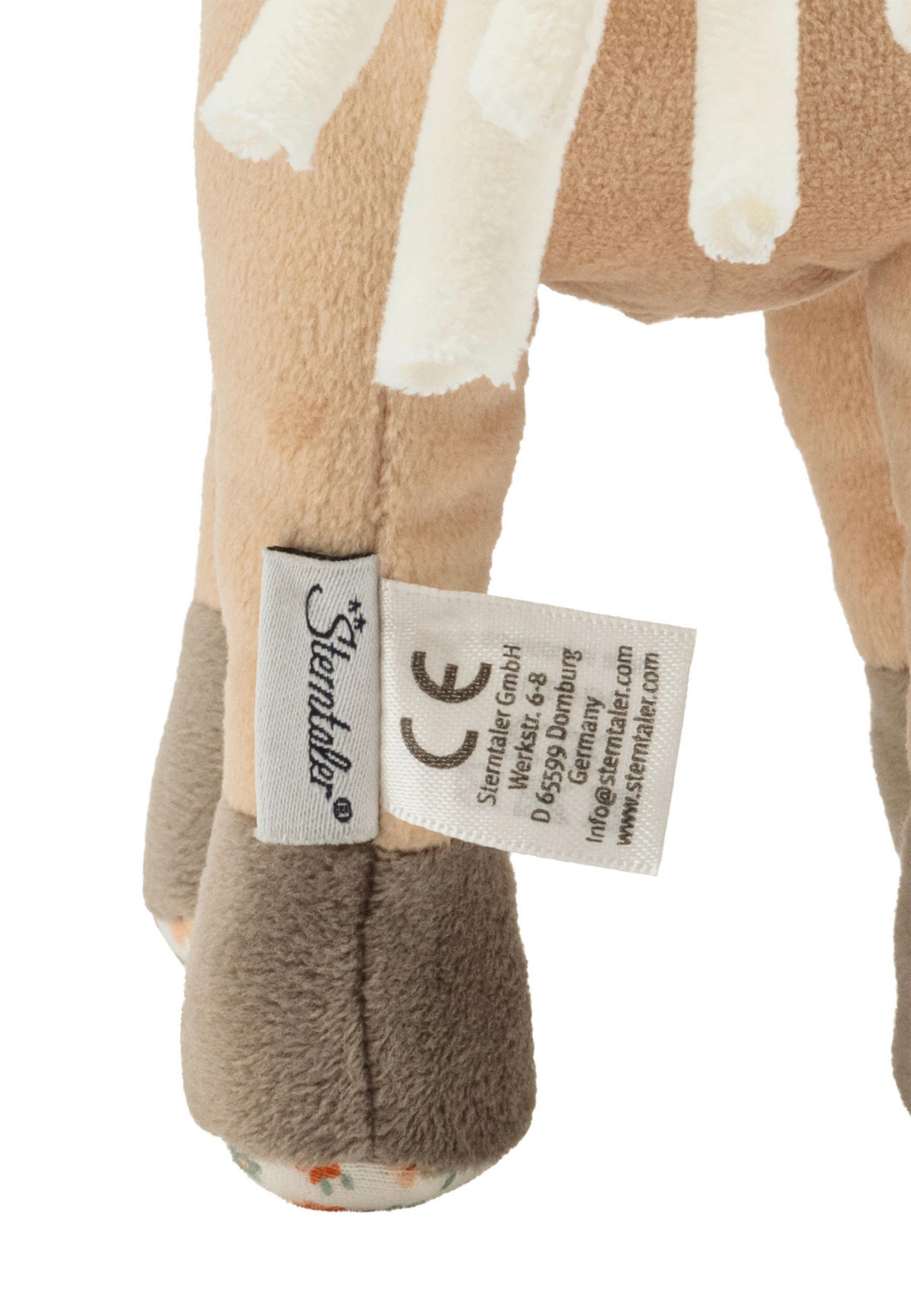 KUSCHELTIER 22/20/7,5 cm  - Beige, Basics, Textil (22/20/7,5cm) - Sterntaler