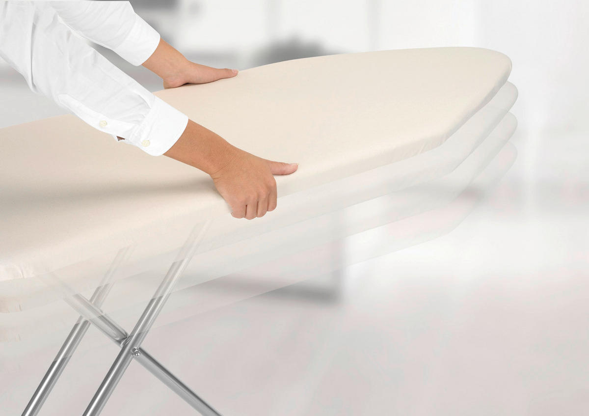 BÜGELBRETT - Blau/Beige, Design, Textil (49/159/8cm) - Brabantia