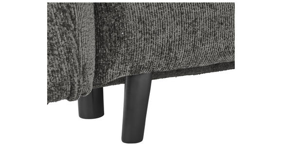 SCHLAFSOFA Chenille Anthrazit Zierkissen, Rückenkissen, Bettkasten  - Anthrazit/Schwarz, KONVENTIONELL, Holz/Textil (238/99/108cm) - Carryhome