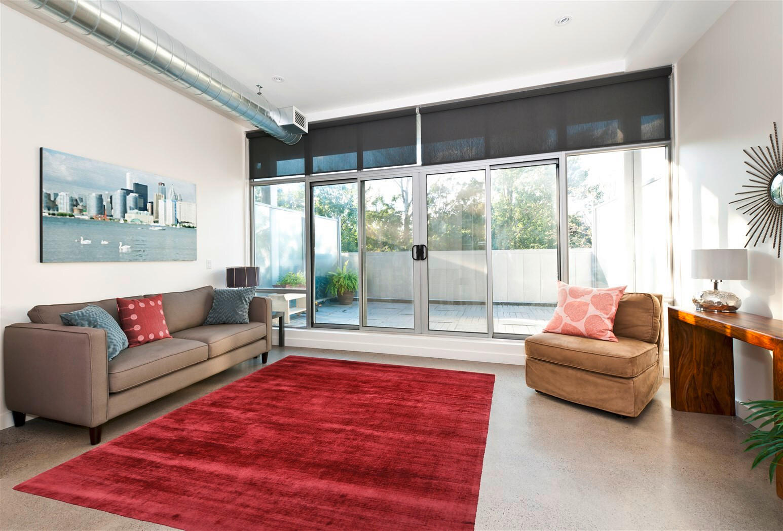 TEPPICH 160/230 cm Luxury 110 Rot / Violett Violett, Rot  - Violett/Rot, Basics, Textil (160/230cm) - Novel