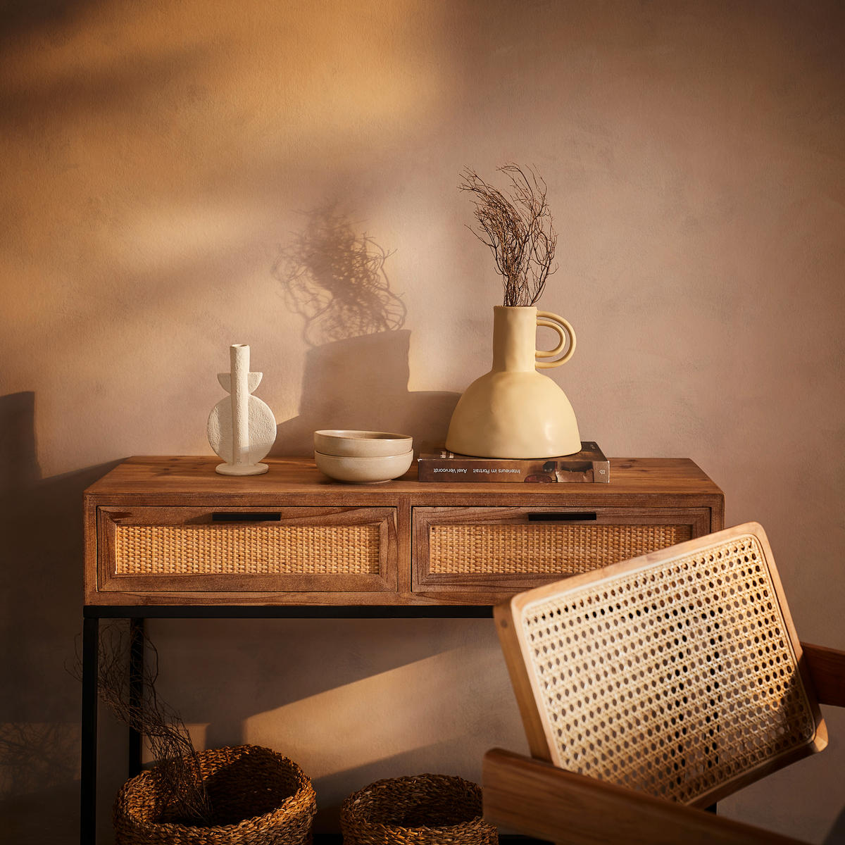 DEKOKRUG  - Beige, MODERN, Keramik (24/24/24cm)