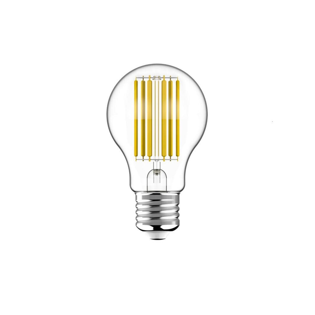 LED-SIJALKA S SVETILNO NITKO   //// - prosojno, Basics, steklo (6/10.5cm)