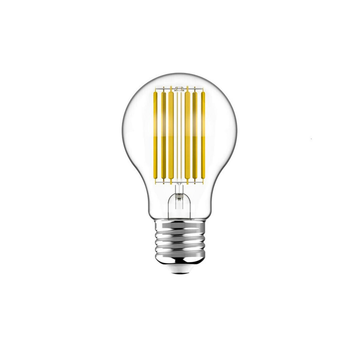 LED-SIJALKA S SVETILNO NITKO   //// - prosojno, Basics, steklo (6/10.5cm)