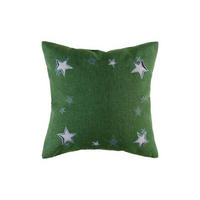 DEKORAČNÍ POLŠTÁŘ 48/48 cm - šedá/zelená, Basics, textil (48/48cm) - X-Mas