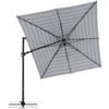 AMPELSCHIRM 300x240 cm  - Anthrazit/Grau, Basics, Textil/Metall (320/240cm) - Doppler