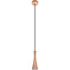 HÄNGELEUCHTE 10/90-140 cm  - Eichefarben/Schwarz, Natur, Holz (10/90-140cm)