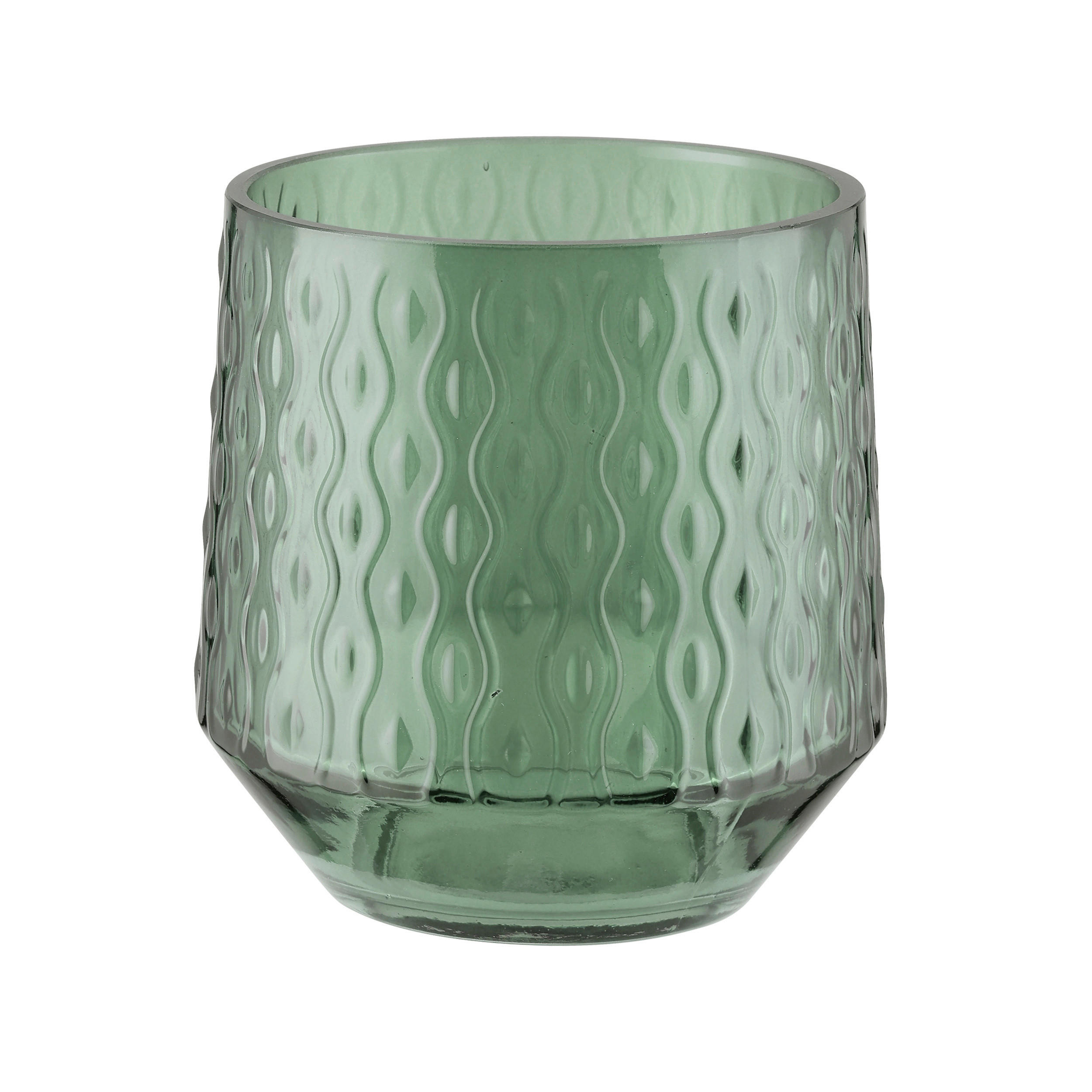 WINDLICHT - Grün, LIFESTYLE, Glas (14,3/14,3cm)