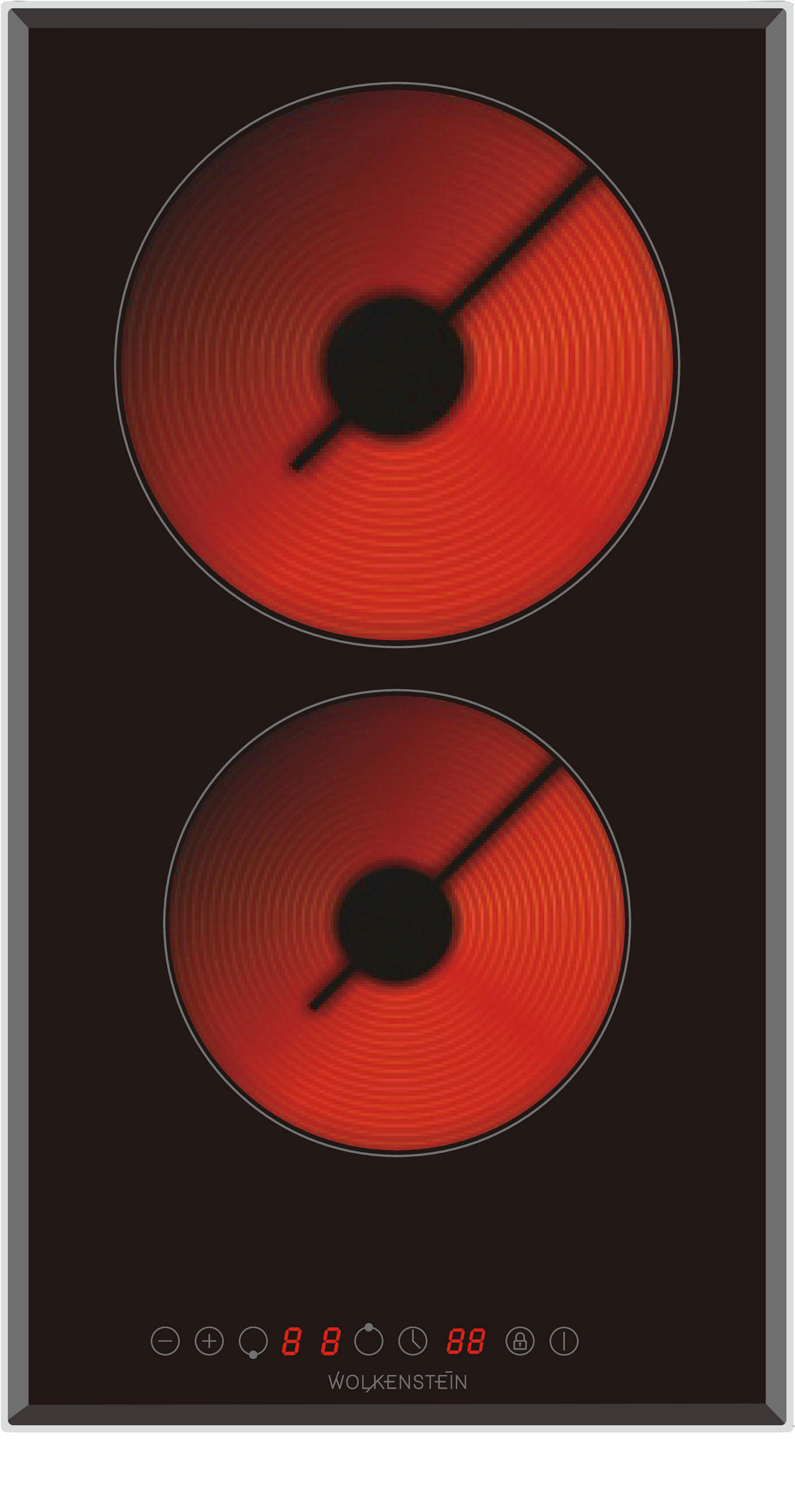 GLASKERAMIKKOCHFELD  - Basics, Glas (28.8/4/52cm) - Wolkenstein